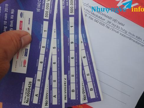 Ảnh 2cặp500 Khán đài AB tầng !! Cửa đẹp hàng đẹp