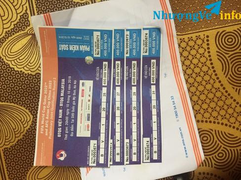 Ảnh Bán cặp vé 400k B V 1