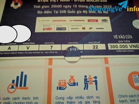 Ảnh Nhượng lại 1 vé lẻ mệnh giá 300k khán đài A giá 900k