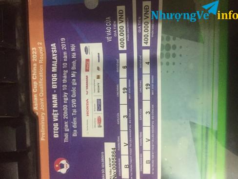 Ảnh Duy nhất 1 cặp vé loại 2 cần bán giá rẻ