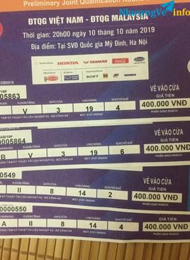 Ảnh 2 cặp vé loại 2 400 cần bán