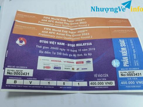 Ảnh Bán cặp vé khán đài B