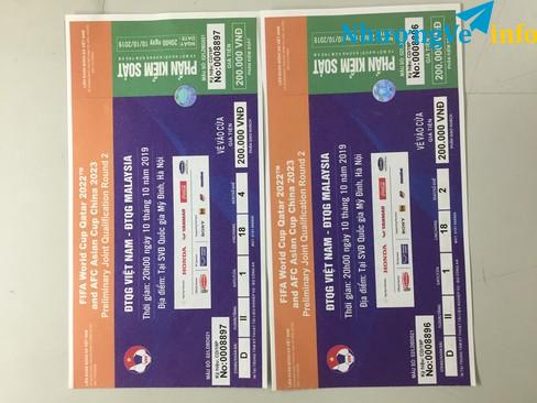 Ảnh Bán nhanh 2 vé Khán đài D/1tr1