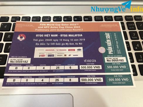 Ảnh 2 VÉ ĐẸP LIỀN NHAU KHÁN ĐÀI B TẦNG II GIỮA SÂN
