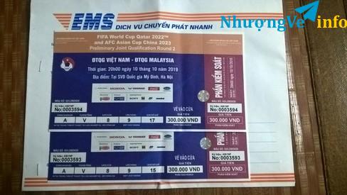 Ảnh Cặp vé VN-ML Cửa A giá rẻ