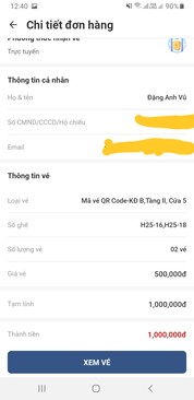 Ảnh Pass vé bóng đá