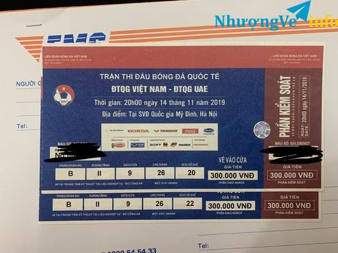 Ảnh Bán vé bóng đá trận UAE