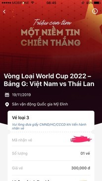 Ảnh Nhượng lại 01 cặp QR code và 01 lẻ 300 trận VN-UAE