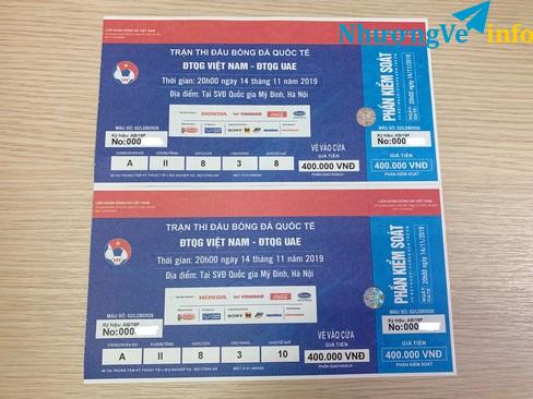 Ảnh HCM - Cặp vé VN vs UAE giá 400k