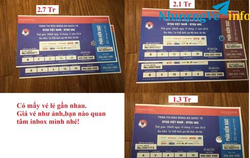 Ảnh Vài vé lẻ VN-UAE giá hạt rẻ cho bạn nào cần.