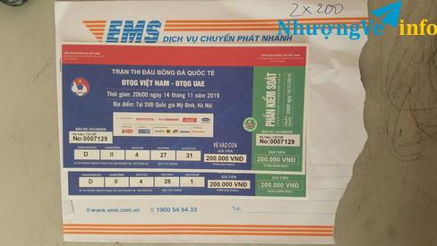 Ảnh Bay nhanh cặp vé D200k VN vs UAE