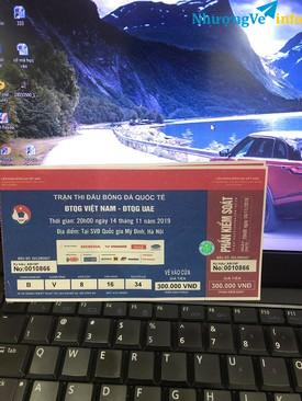 Ảnh Nhượng lại cho anh em 1 cặp vé AUE Mệnh giá 300k