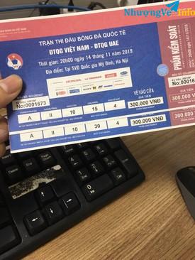 Ảnh Cặp vé loại 3 trận Vietnam vs UAE