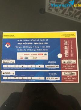 Ảnh Cặp vé bóng đá Việt Nam - Thái Lan