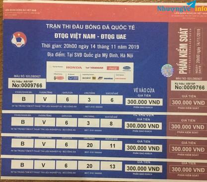 Ảnh Bán 2 cặp vé gần nhau loại 300k