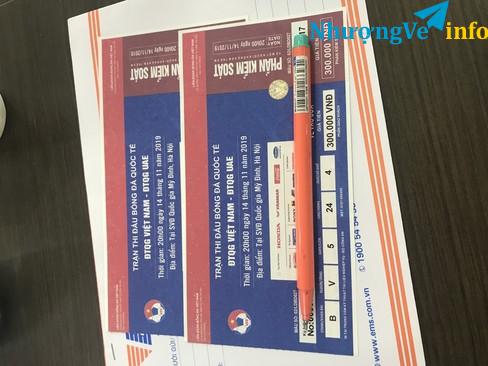 Ảnh Cần nhượng lại cặp vé VN- UAE khán đài B