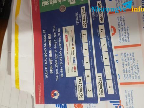 Ảnh Cần bán vé bóng đá