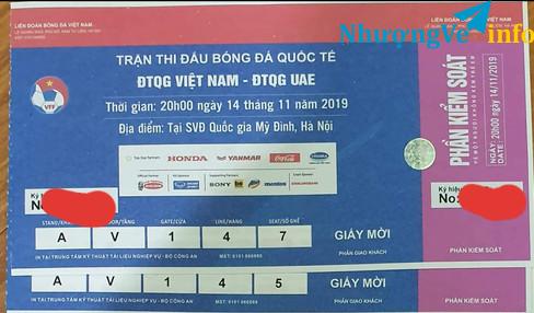 Ảnh BÁN CẶP VÉ SIÊU SANG (KĐ A TẦNG V CỬA 1) KHÁN ĐÀI DÀNH CHO ĐẠI GIA NGỒI Ạ, CẠNH QUAN CHỨC CẤP CAO
