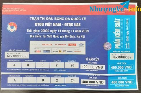 Ảnh CẶP VÉ UAE 400K BÁN 2.8 TRIỆU