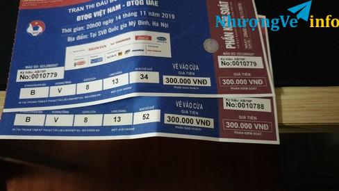 Ảnh Bán cặp vé 300k trận Việt Nam - UAE