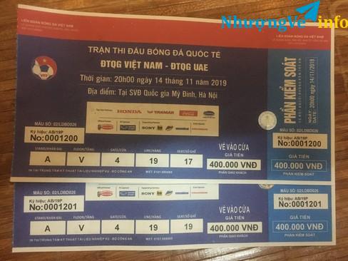 Ảnh Pass nhanh 1 cặp UAE vé loại 400k