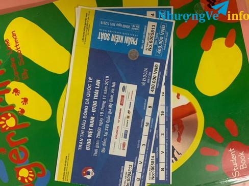 Ảnh BÁN VÉ VIỆT NAM THÁI LAN LOẠI 400k B V 3 GIÁ 3 TRIỆU 8. K BỚT VÌ K CÓ AI BÁN RẺ HƠN 0961273757
