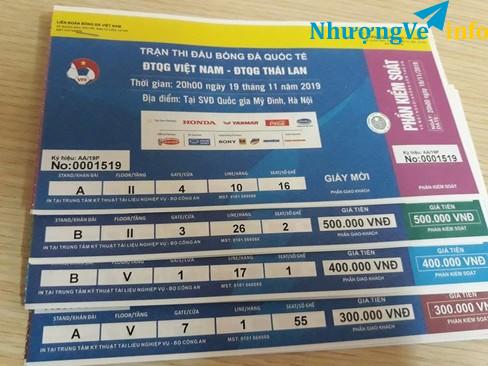 Ảnh BÁN VÉ THÁI LAN LOẠI Vé mời KHÁN ĐÀI A II 4  6TRIEU 2 . UAE LOẠI 500k B II 1     3TR8.  0961273757