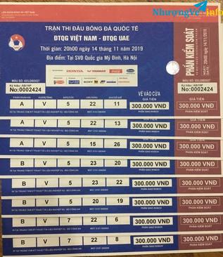 Ảnh Bán 3 vé gần nhau cửa 5 trận UAE loại 300k cực kỳ đẹp