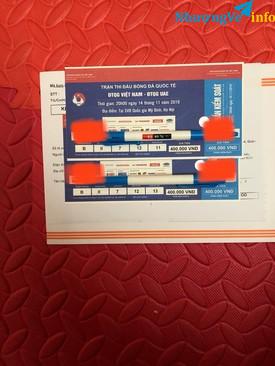 Ảnh pass lại 1 cặp khán đài B loại 400k giá 2tr4 xúc nhanh