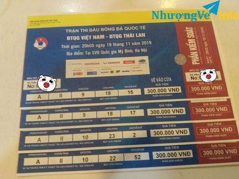 Ảnh Bán 2 cặp 300k trận Việt Nam Vs Thái Lan