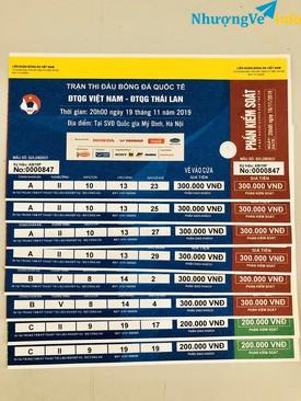 Ảnh Bán 3 cặp 300k và 1 cặp 200k  trận VN-TL (19/11)