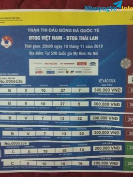 Ảnh 3 cặp vé Thái 300k và 200k giá tốt cho bạn nào có nhu cầu