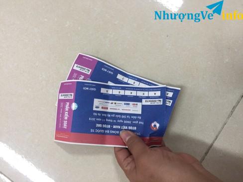 Ảnh Bán cặp vé mời hịn và 2 căp vé mời víp xịn trận uae