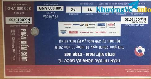 Ảnh Vé uae Việt Nam! Mệnh giá 300