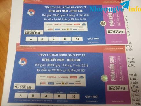 Ảnh Em có đủ các loại vip mời Giá rẻ Trận VN UAE Hôm nay số lượng sat nhau