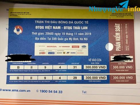 Ảnh Vé Viet Nam- Thái Lan