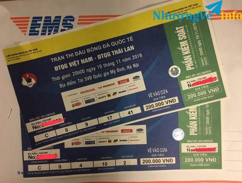 Ảnh Bán 1 cặp vé 200k Việt Nam - Thái Lan