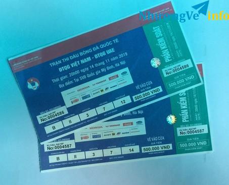 Ảnh `Sát giờ pass cặp vé Trận tối nay Vn vs Uae giá rẻ