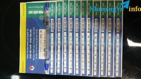 Ảnh Vé xem bóng đá ngồi theo đoàn VN-TL B2-4 vé 500k