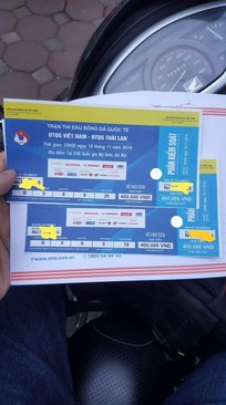 Ảnh VÉ BÓNG ĐÁ VIETNAM - THÁI LAN