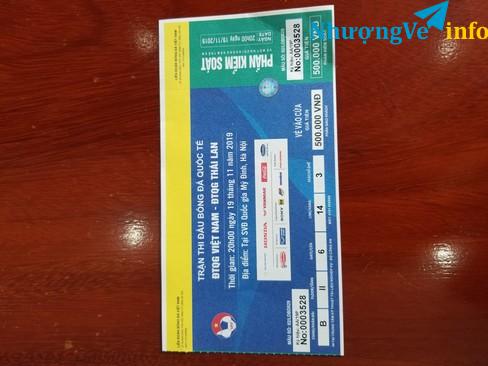 Ảnh 1 vé lẻ loại 500k VN Thái Lan 19/11