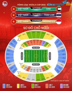 Ảnh Bán 30 cặp vé bóng đá trận VN-ThaiLan 19/11