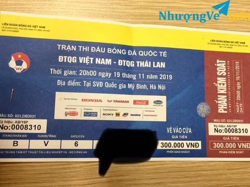 Ảnh 1 vé khán đài B-loại 300k
