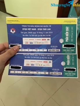 Ảnh Cặp vé chất lượng trận VN vs THA 19/11 giá đẹp