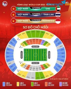 Ảnh Bán 6 cặp AB trận VN-ThaiLan 19/11 cửa đẹp ghế đẹp