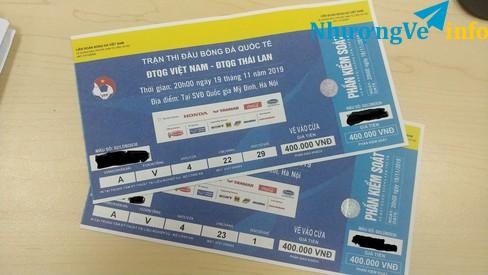 Ảnh Bán vé Trận Lẩu thái siêu cay cặp 400k khán đài A Tầng V giữa khán đài view toàn cảnh đẹp.