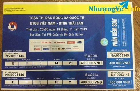 Ảnh Bán 1 cặp vé khán B trận Thái Lan loại 400k