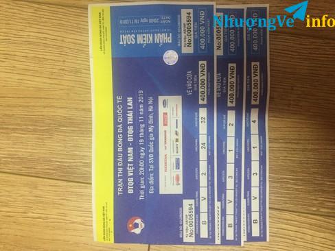 Ảnh Bán 1 cặp 1 lẻ trận VN-TL