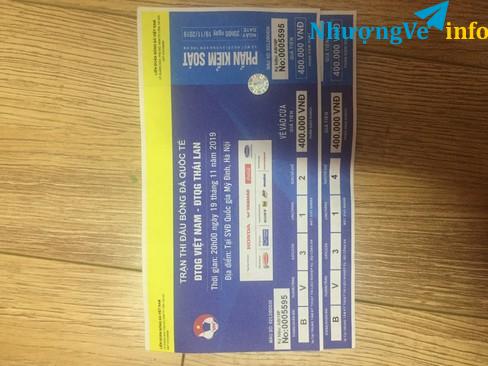 Ảnh Bán cặp vé VN - TL