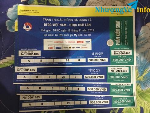 Ảnh Bán 4 vé vip kđ A cửa 6